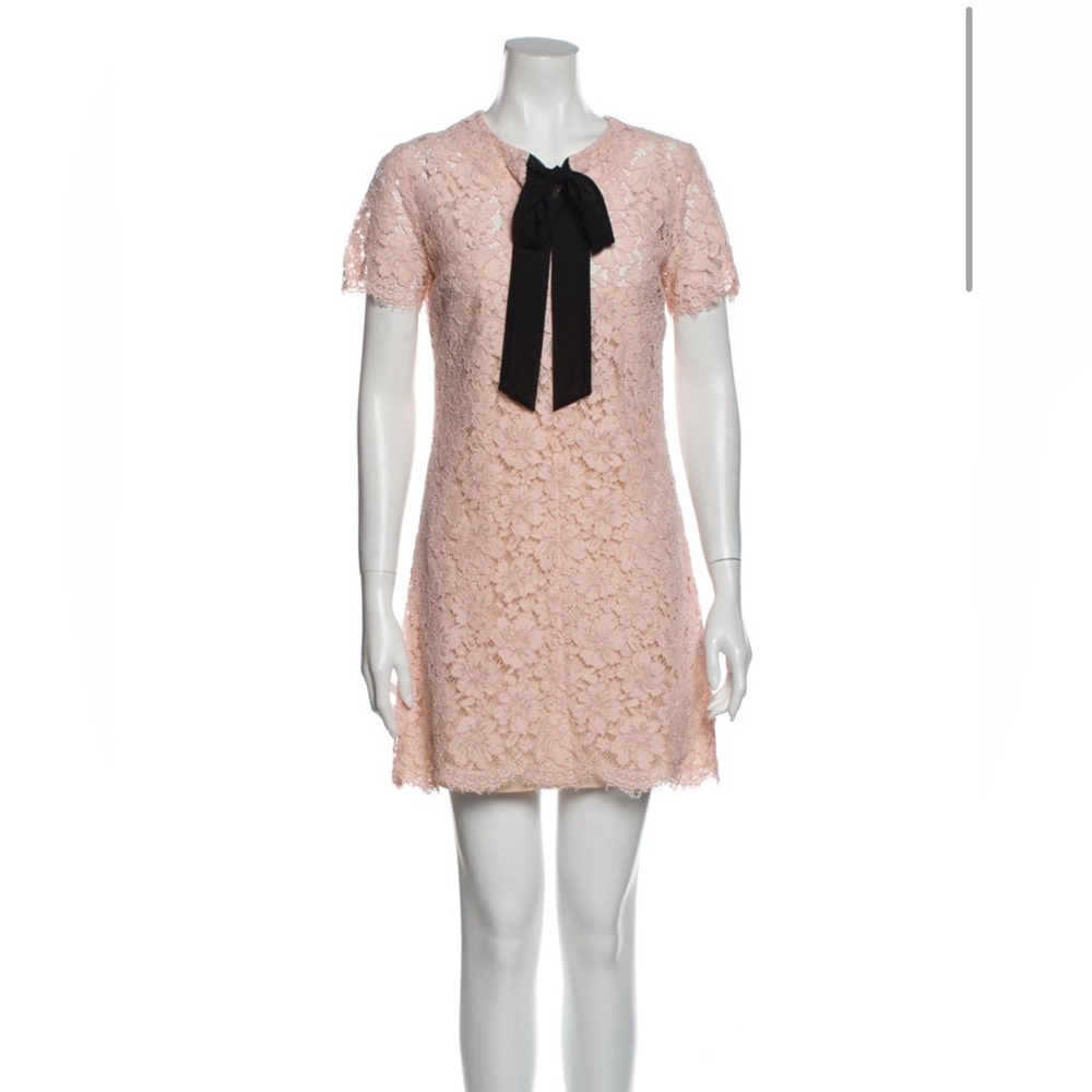 Sandro Pink Lace Dress - Size M